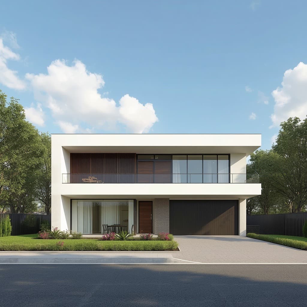Daylight Minimalist Frame Villa